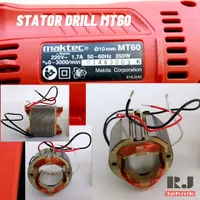 Maktec MT60 Stator Gulungan Mesin Bor 10mm Spare Part Rotor