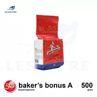 BAKER`S BONUS A Pengembang Roti, Bread Improver per 500 gram