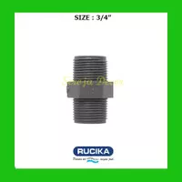Rucika Double Neple / D Nepel/ DN/ Double Drat Luar Fitting PVC AW 3/4
