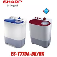 Sharp mesin cuci 2 tabung ES-T77DA-BK/RK (7KG)