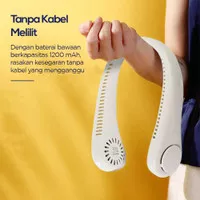 Kipas Angin Leher Portable Kipas Angin Baterai Dapat di isi ulang