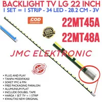 BACKLIGHT TV LED LG 22MT45A 22MT48A 22MT45 22MT48 22MT LAMPU BL 22 INC