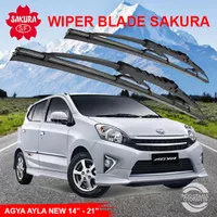 Wiper Kaca Depan Agya Ayla New Wiper Mobil SAKURA