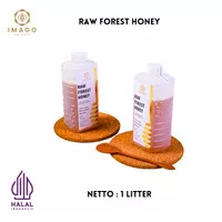 Raw Forest Honey 100% Raw Imago Madu Hutan Murni 1 Liter