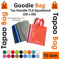 Tas Spunbond 20x26 Handle Goodie Bag Tote Bag Souvenir Hampers - Pcs