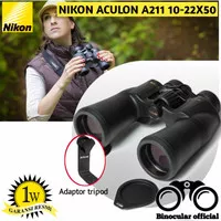 Binocular Nikon Aculon A211 10-22x50 teropong Nikon original