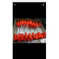 Pipet Tetes Kaca Pendek (Dot Merah). Isi : 100 pcs / Box