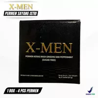 X Men Candy - Permen Stamina Pria isi 4 pcs
