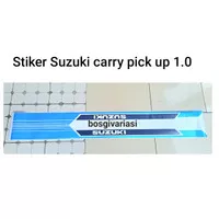 Stiker Suzuki Carry 1.0 pick up / Sticker Suzuki Carry bak pickup 1.0