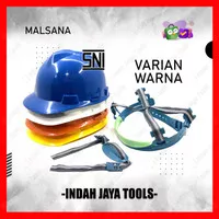 VGS MALSANA Helm Proyek SNI Model Kancing Topi Safety Helmet Kepala