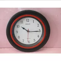 Jam dinding bulat Remax 383 / jam 383 Remax bulat (Diameter 21cm)