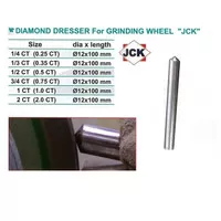 Diamond Dresser For Grinding Wheel size 1/4CT dia.12x100mm - JCK