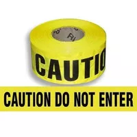 SAFETY PROYEK POLICE LINE BARRICADE TAPE CAUTION DO NOT ENTER 3X300 M