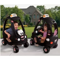 Little Tikes Cozy coupe cab Mobil Taxi mainan mobilan anak tanpa akki