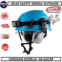 helm safety sepeda outdoor - helmet sepeda panjat tebing climbing