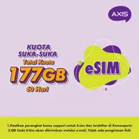 AXIS eSIM Kuota Suka-Suka 9GB 60 hari