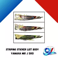 Striping Sticker List Body Yamaha Mio J Cw 2013