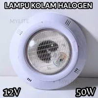 Lampu Kolam Renang Halogen 50 Watt/12V (anti setrum)