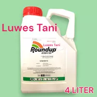 Roundup 486 SL Herbisida Obat Pembasmi Rumput Liar 4 Liter Sistematik