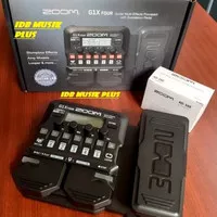Multi Efek Gitar Zoom G1X Four + Adaptor Zoom AD-16E