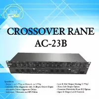 CROSSOVER RANE AC 23-B crossover aktif rane ac23b AC 23 B