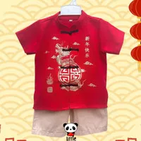 Cheongsam Dragon / Cheongsam Anak Laki / Baju Setelan Imlek Anak Cowo