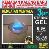 Sterno Gel Kaleng Spirtus Gel Kompor Pemanas Makanan 