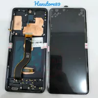 LCD SAMSUNG S20 PLUS / G985 / G985F FULLSET TOUCHSCREEN + FRAME ORG