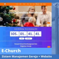 Aplikasi Manajemen Gereja Berbasis Web