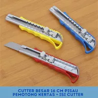 Cutter Besar L500 Pisau Cutter Besi & Isi Cutter L150 Besar isi 10 pc