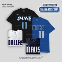 Baju Basket NBA Tshirt Kaos Dallas Mavericks 11 Kyrie Irving Jersey