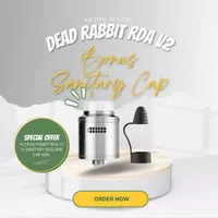 Dead Rabbit V2 RDA Premium Quality SC Bonus Cap pelindung RDA