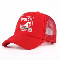 Topi Trucker Jaring Partai Solidaritas Indonesia PSI politik pemilu