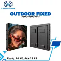 Videotron Outdoor P4 Cabinet Iron Module Fixed Unilumin Free Instalasi