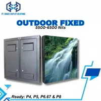 Videotron Outdoor P6 Cabinet Module Fixed Unilumin Free Instal & kirim