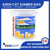 CAT TEMBOK EXTERIOR MOWILEX WEATHERCOAT GALON / 2.5L