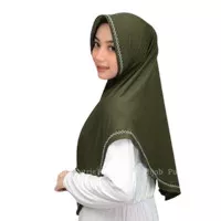 Hijab Instan Picot jersey Bergo Jersey Kekinian 2023 hijab rumahan