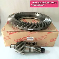 gear set Hino lohan gardan kanan/ Rear 7x41(34T) 41201-3790