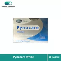 PYNOCARE WHITE ORIGINAL BOX ISI 30 / PENCERAH WAJAH / MEGA WE CARE