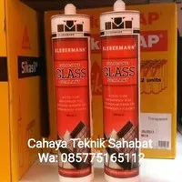 KLEBERMANN Silicone Glass Sealant Black