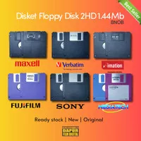 Disket Imation Verbatim Maxell Sony Fujifilm 2HD 1.44MB Floppy Disk