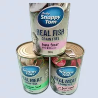 (2kaleng)Snappy tom kaleng baby cat all varian 400g- snappy tom kaleng