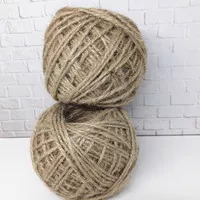 tali goni 2 ply 50 meter/ tali rami / tali vintage / hemp rope 2-3 mm