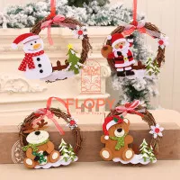 Mistletoe Rattan Christmas Mini / Perlengkapan Natal