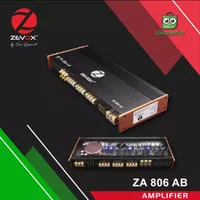 Power Zevox ZA 806 AB Amplifier 6 Channel Class AB By Vox Resmi