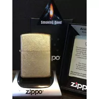 Zippo Armor tumbled brass 28496