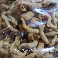 KERIPIK USUS AYAM 500GR (1/2KG) - USUS AYAM CRISPY - USUS TEPUNG