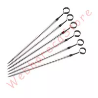 Tanica Barbeque Skewer 9" / Tusuk Sate Stainless Steel 23cm