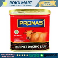 PRONAS CORNED BEEF 340 g / Kornet Pronas 340gr kaleng