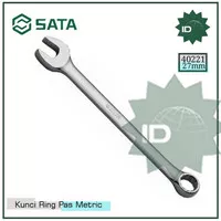 Kunci Ring Pas 40221 Combination Wrench 27mm Sata Tools